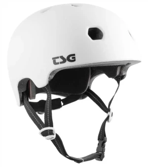 TSG Meta Solid kask skate | Satin White