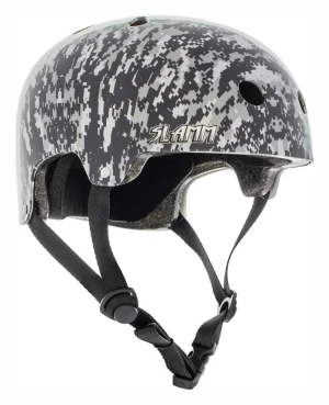 Slamm Logo kask skate | Grey Camo