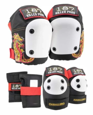 187 Killer Pads Six Pack zestaw ochraniaczy | Caballero