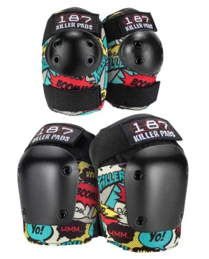 187 Killer Pads Combo 2-Pack zestaw ochraniaczy | Comic