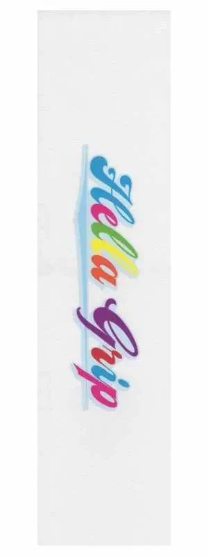 Hella griptape Classic Rainbow White 6" | papier ścierny do hulajnogi wyczynowej