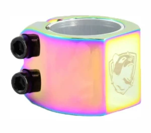 Panda Double V2 Clamp zacisk do hulajnogi wyczynowej | Rainbow
