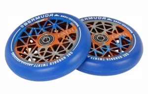 Oath Bermuda 120mm kółka do hulajnogi wyczynowej 2-pak | Orange Blue Titan