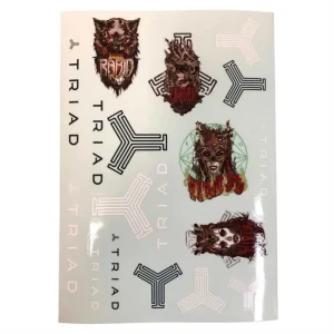 Triad Plague zestaw naklejek