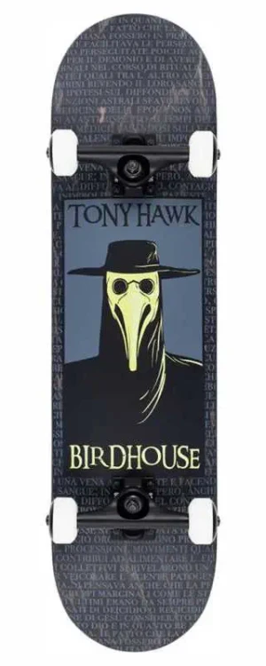 Birdhouse Stage 3 deskorolka | 8" Plague Doctor Black