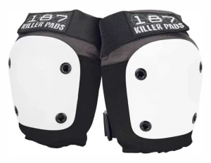 187 Killer Pads Fly ochraniacze kolan | Grey White