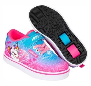 Heelys X2 Pro 20 butorolki dla dziecka | Cyan Neon Pink