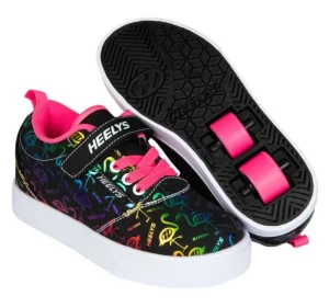 Heelys X2 Pro butorolki dla dziecka | Black Pink Rainbow