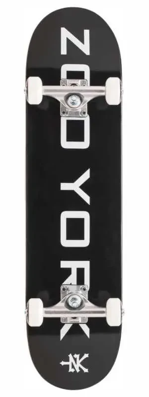 Zoo York Logo Block deskorolka | 8" Black