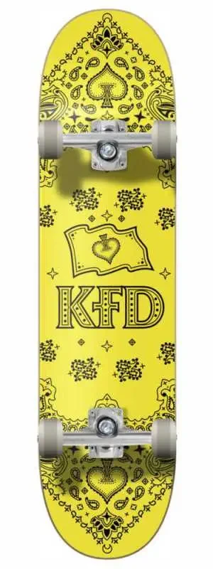KFD Bandana deskorolka | 7.75" Yellow