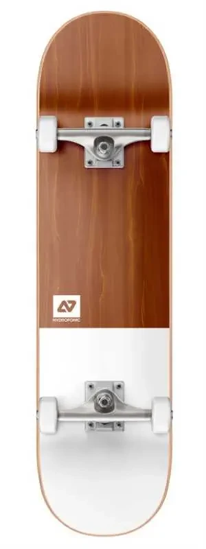 Hydroponic Clean deskorolka | 7.875" White Brown