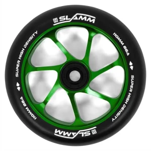 Slamm Team 110mm kółko do hulajnogi wyczynowej | Black Green