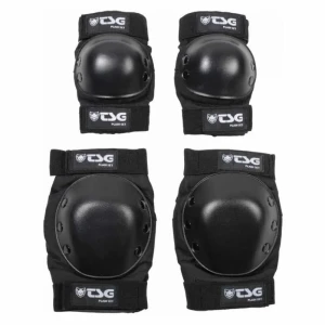 TSG Plain zestaw ochraniaczy | Black