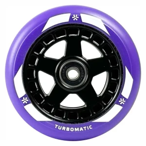 Union Turbomatic V2 110mm kółko do hulajnogi wyczynowej | Black Purple