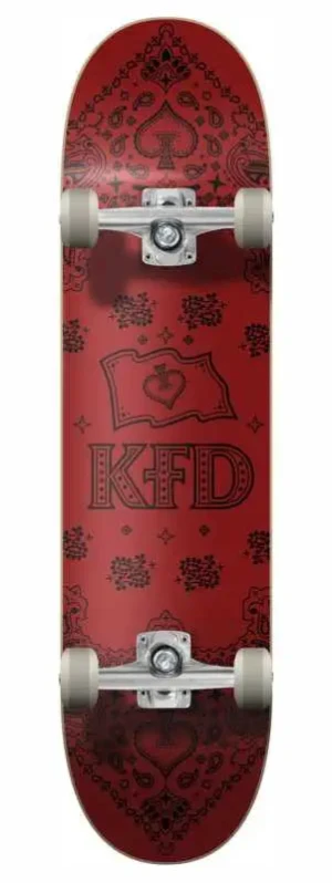 KFD Bandana deskorolka dla dziecka | 7.25" Crimson