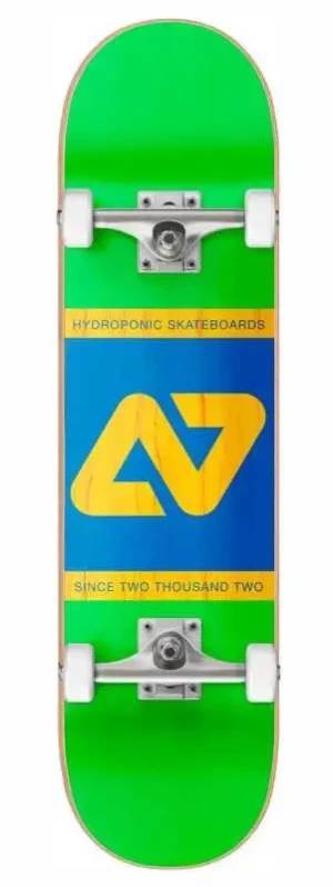 Hydroponic Block deskorolka | 8" Green Fluor Blue Royal