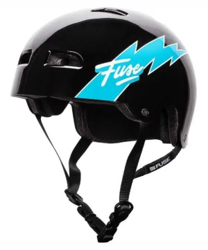 Fuse Alpha kask skate | Glossy Flash Black