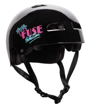 Fuse Alpha kask skate | Glossy Miami Black