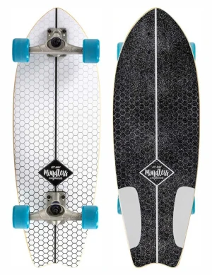 Mindless Surf Skate Fish Tail deskorolka | 29.5" White