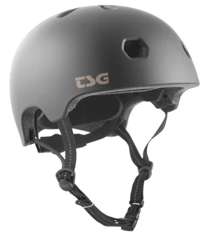 TSG Meta Solid Junior kask skate dla dziecka | Satin Black