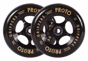 Proto Grippers 110mm kółka do hulajnogi wyczynowej | Black