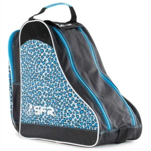 SFR Designer Skate Bag torba na rolki wrotki | Blue Leopard