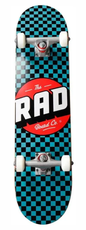 Rad Checkers Progressive deskorolka | 7.75" Black Teal