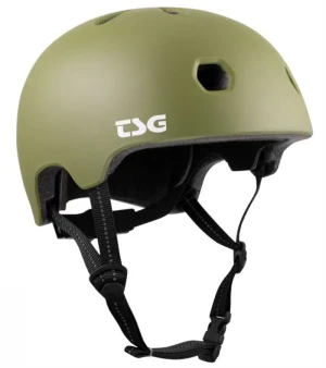TSG Meta Solid Junior kask skate dla dziecka | Satin Olive