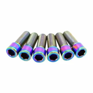 TLC Titanium M8 śruba zacisku / wspornika | Oil Slick