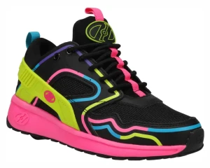 Heelys Force Smooth butorolki | Black Pink Yellow