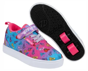 Heelys X2 Pro Prints butorolki dla dziecka | Blue Pink Lavender