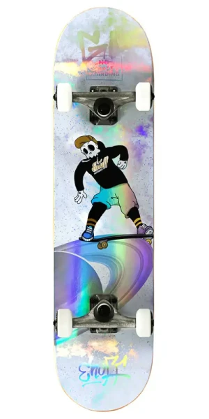 Enuff Skully Hologram deskorolka | 7.75" White