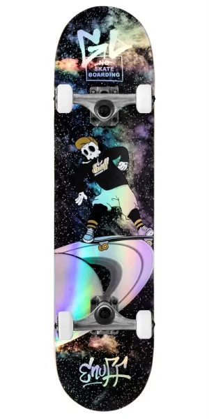 Enuff Skully Mini Hologram deskorolka dla dzieci | 7.25" Black