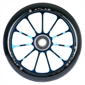 Ethic Atlas 110mm kółko do hulajnogi wyczynowej | Blue Chrome