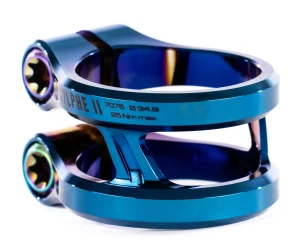 Ethic Sylphe V2 Oversized zacisk do hulajnogi wyczynowej | Chrome Blue
