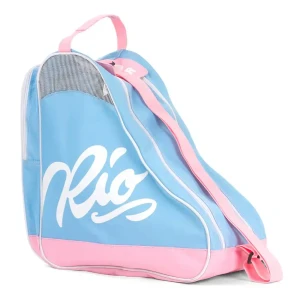 Rio Roller Script Bag torba na rolki wrotki | Blue Pink