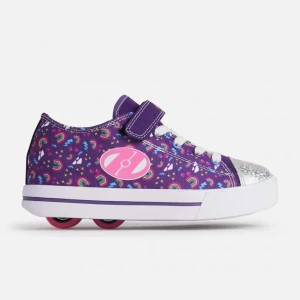 Heelys X2 Snazzy butorolki dla dziecka | Purple Rainbow