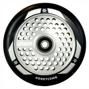 Union Honeycomb 110mm kółko do hulajnogi wyczynowej | Black Silver