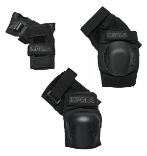 Impala Skate Junior zestaw ochraniaczy dla dziecka | Black