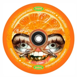 Chubby Melocore 110mm kółko do hulajnogi wyczynowej | Orange Peel