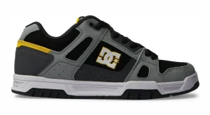 DC Shoes Stag buty skate | Grey Yellow