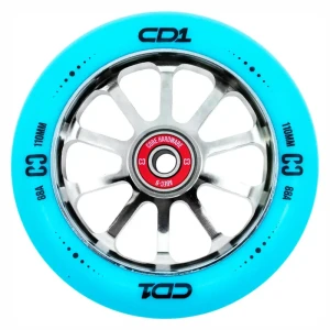 Core CD1 110mm kółko do hulajnogi wyczynowej | Blue Chrome