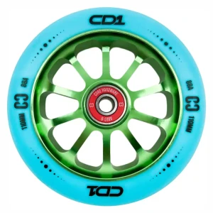 Core CD1 110mm kółko do hulajnogi wyczynowej | Blue Lime