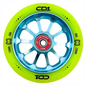 Core CD1 110mm kółko do hulajnogi wyczynowej | Lime Blue