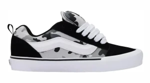 Vans Knu Skool buty skate | Camo Black White