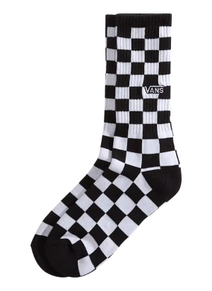 Vans Checkboard Crew skarpetki | Black White