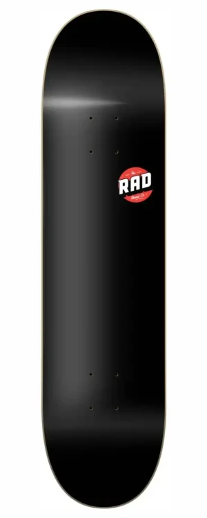 RAD Blank Logo Deck / blat do deskorolki | Black