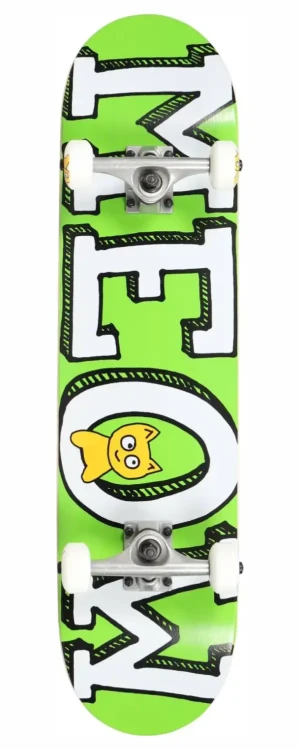 Meow Logo deskorolka | 7.75" Green
