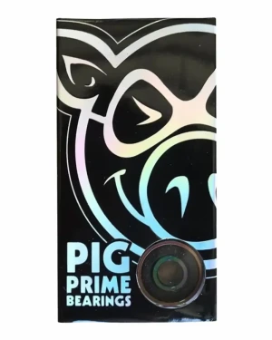 Pig Prime łożyska do deskorolki 8-pak | Black
