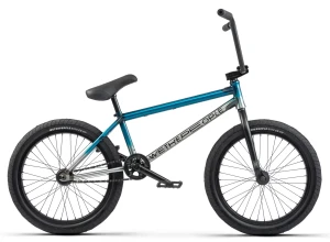 WTP WeThePeople Reason 20" rower BMX | Raw Teal Fade